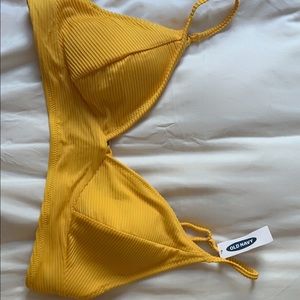 Yellow bikini Top